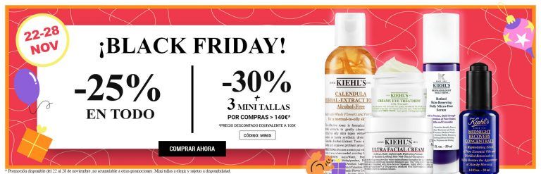 BLACK FRIDAY EN KIEHL’S