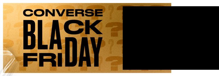 CONVERSE BLACK FRIDAY