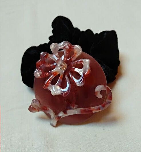 Coletero mujer resina y terciopelo Nuevo