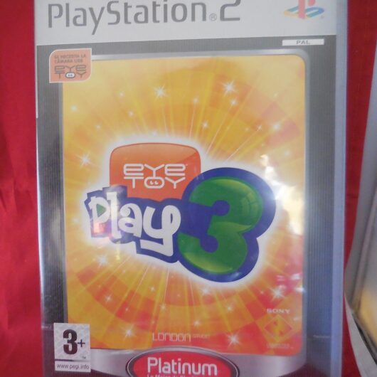 EyeToy:Play 3 para playstation 2 Pal Nuevo y Precintado