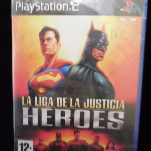 La Liga de la Justicia HEROES videojuego para playstation 2 nuevo y precintado.