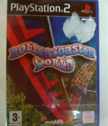 ROLLERCOASTER WORLD  para playstation 2 Nuevo y precintado Pal