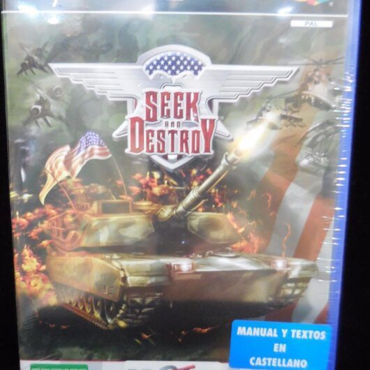 Seek And Destroy para playstation 2 nuevo y precintado pal