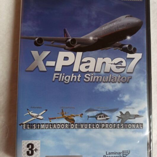 X-Plane 7 Flight Simulator PC SOLO WIN 98 Y XP Nuevo precintado (140)