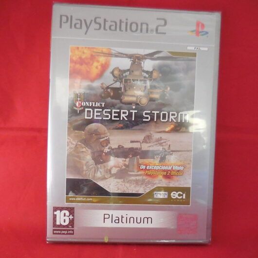 Conflict Desert Storm para playstation 2 Pal Nuevo y Precintado