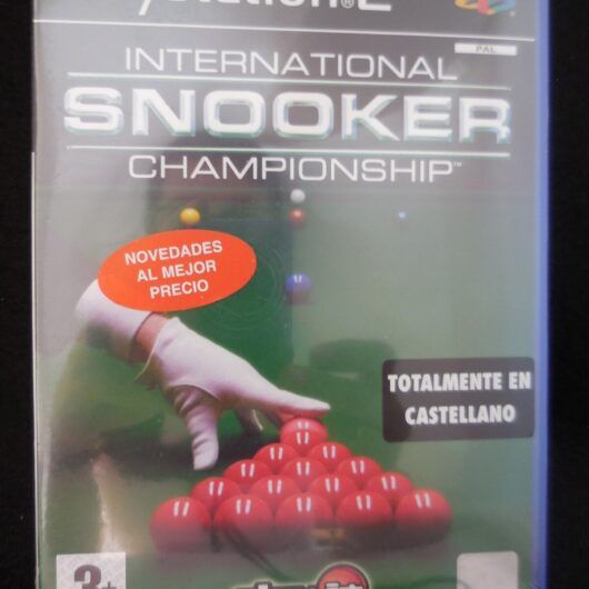 International Snooker Championship para playstation 2 nuevo y precintado Pal