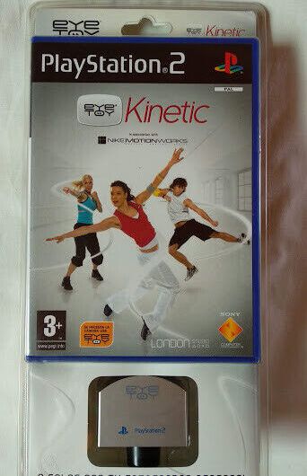 Kinetic Combat  eyetoy Nike Motion Works PS2 Pal Nuevo y Precintado con cámara.