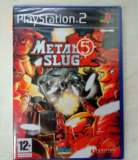 Metal Slug 5 para playstation 2 Nuevo y precintado Pal