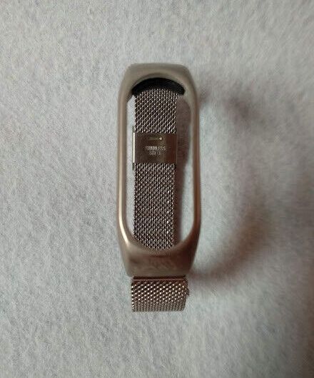 Pulsera acero inoxidable caballero para Miband 3 de Xiaomi esterilla nueva