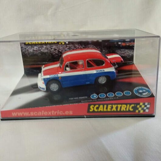 SCX Scalextric Fiat 600 Abarth "Texaco" Ref 6177 1/32 Nuevo (94)