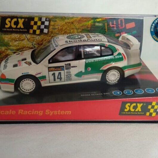 SCX Scalextric Skoda Octavia WRC "Eriksson" Ref.61240 1/32 Nuevo