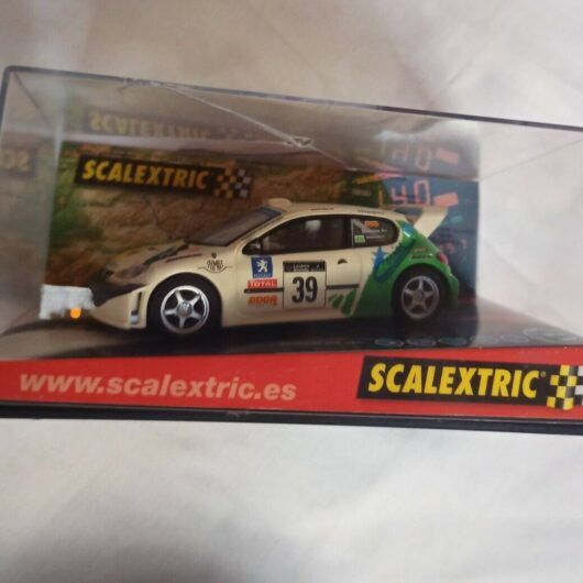Scx Peugeot 206 WRC Criterium Ref 6172  1/32 Nuevo a estrenar en caja rota(147)