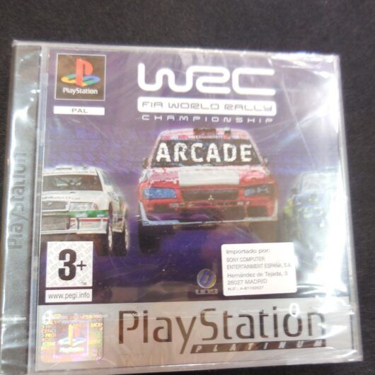 WRC Arcade para play 1 nuevo y precintado