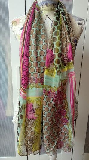 Fular seda estampado (135)