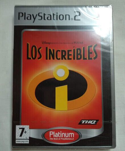 Los increíbles nuevo y precintado para playstation 2  edición Platinum Pal