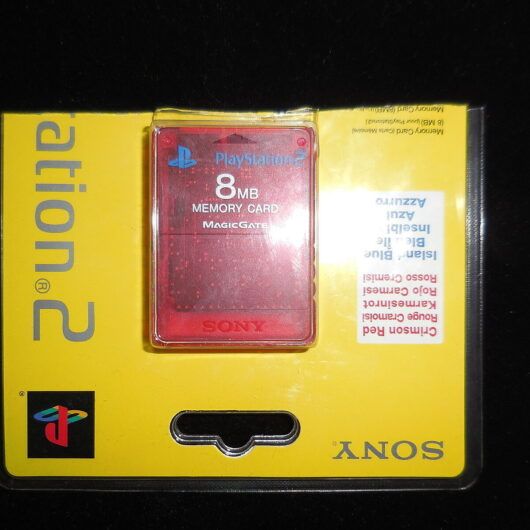 Memory card 8 mb original de Sony para playstation2