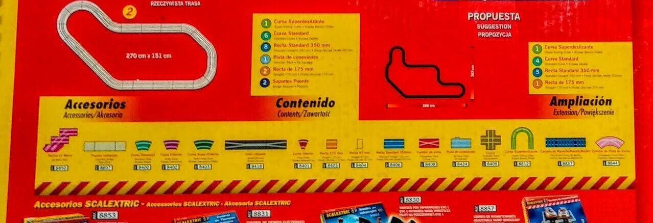 SCX Scalextric Circuito 1000 Lagos de TecniToys Ref 8065 Nuevo,Precintado. - Imagen 10