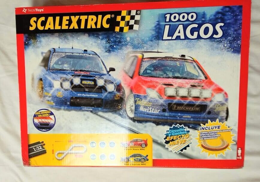 SCX Scalextric Circuito 1000 Lagos de TecniToys Ref 8065 Nuevo,Precintado.