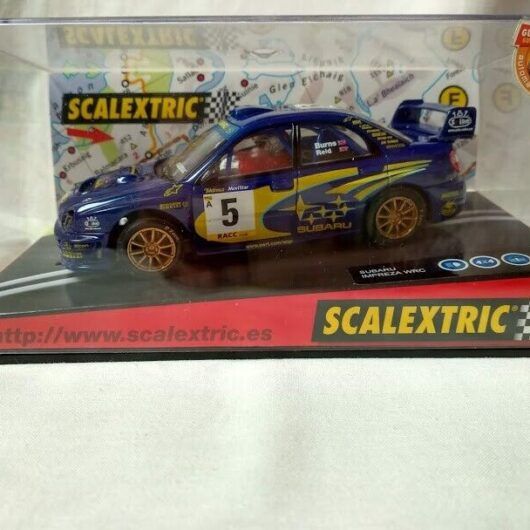 SCX Scalextric Subaru Impreza WRC "Costa Brava 2001" ref 6079 1/32 Nuevo