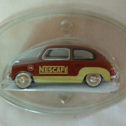 SEAT FIAT 600 D EMPRESA NESCAFE   Esc 1/43  Nuevo con BLISTER
