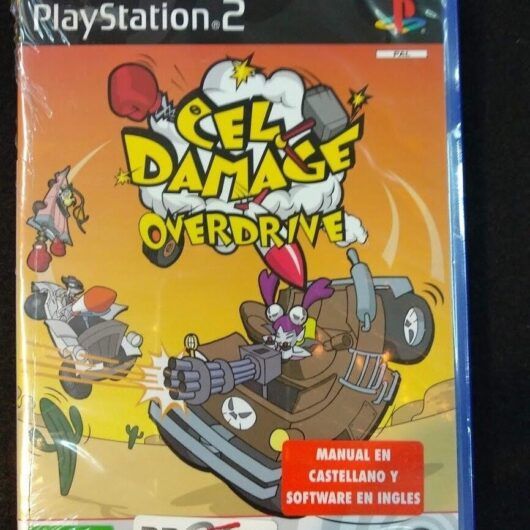 Cel Damage Overdrive videojuego para playstation 2 nuevo y precintado