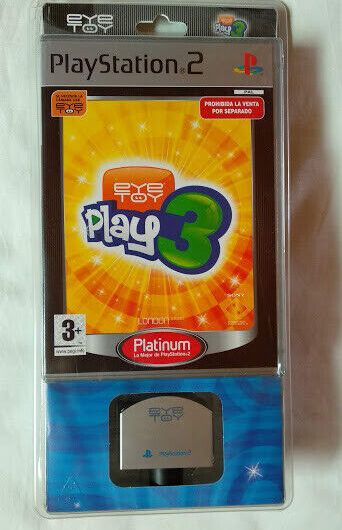 EyeToy:Play 3 PS2 Pal Nuevo y Precintado con cámara.
