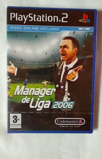 Manager de Liga 2006  para playstation 2 Nuevo y precintado Pal