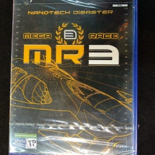 Megarace 3 Nanotech Disaster para play 2 Nuevo y precintado PAL