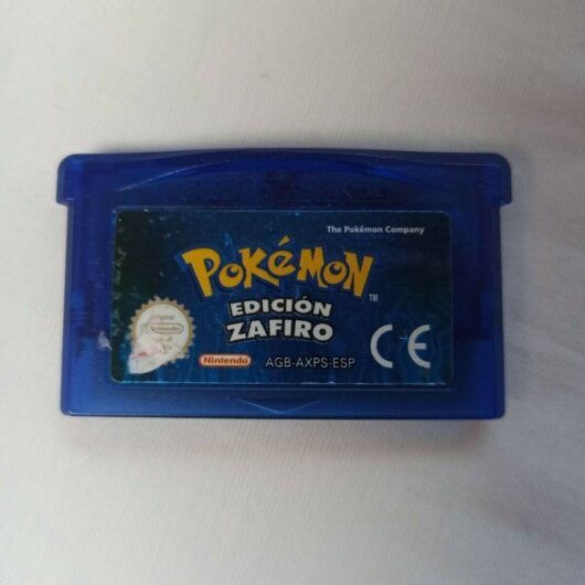POKEMON EDICION ZAFIRO BUEN ESTADO GB ADVANCE Pal ORIGINAL(156)