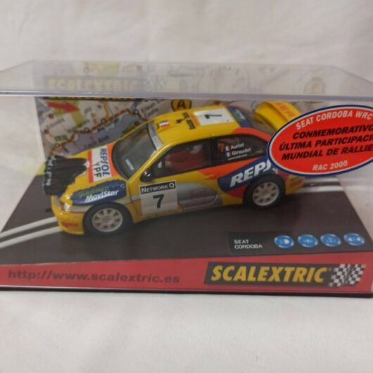 SCX Scalextric Seat Cordoba E2 "RAC 2000" ref 6063  1/32 Nuevo (143)