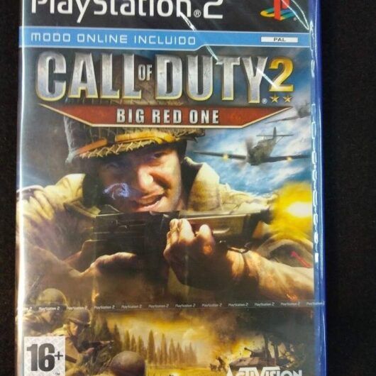 Call of Duty 2 Big Red One videojuego para playstation 2 nuevo y precintado