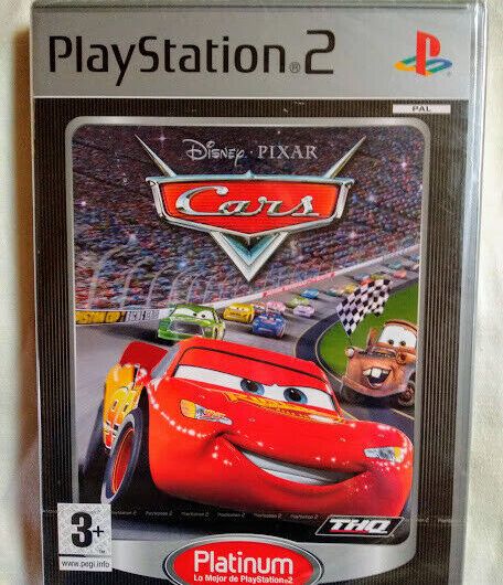 Disney Pixar Cars para playstation 2 Nuevo y precintado Pal Platinum