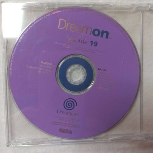 Dreamon volumen 19 CD Demo para  Dreamcast Pal Esp Nuevo(151)
