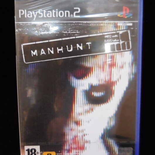 Manhunt para playstation 2 precinto un poco roto.manual y textos en castellano67
