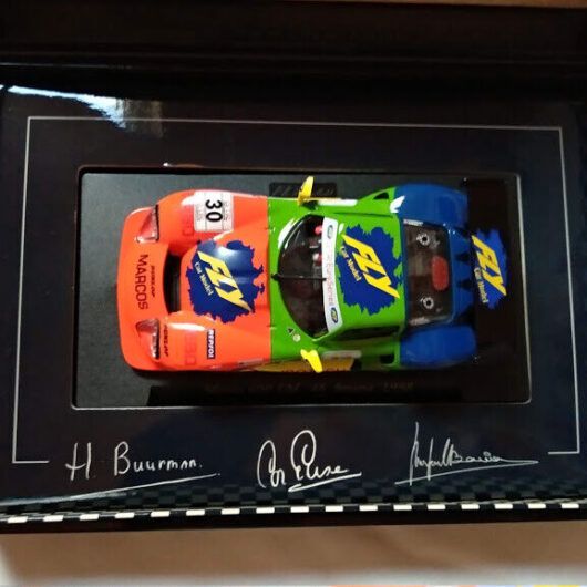 SCX MARCOS LM 600 4 H JARAMA 1998  FLY RF A 27 1/32  Nuevo (96)