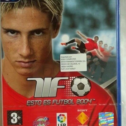 Esto es Futbol 2004 para playstation 2 Nuevo y precintado Pal