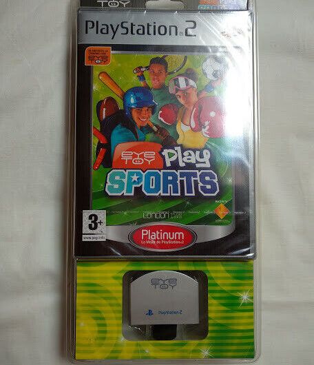 Eyetoy Play SPORTS para playstation2 Nuevo y Precintado con cámara PAL
