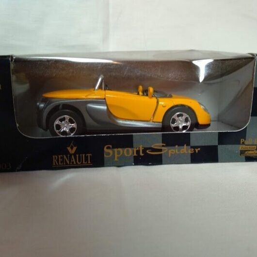 Renault Sport Spider 1/32 Amarillo City Cruiser Collection Nuevo con caja