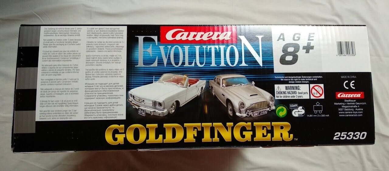 SCX Scalextric Circuito Carrera Evolution James 007 GolFinger Nuevo y Precintado - Imagen 6