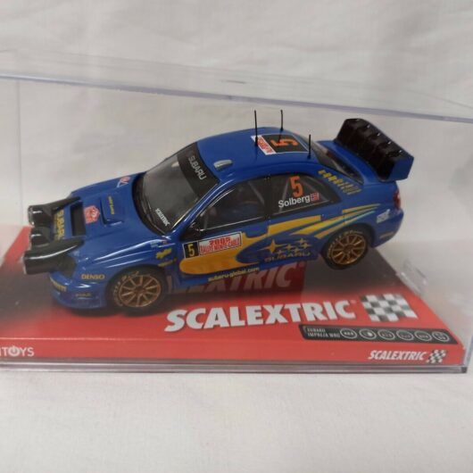 SCX Scalextric Subaru Impreza WRC " SOLBERG" ref 6181  1/32 Nuevo (143)