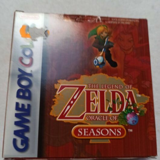 THE LEGEND OF ZELDA ORACLE OF SEASONS USADO SIN INSTRUGAMEBOY COLOR (147)