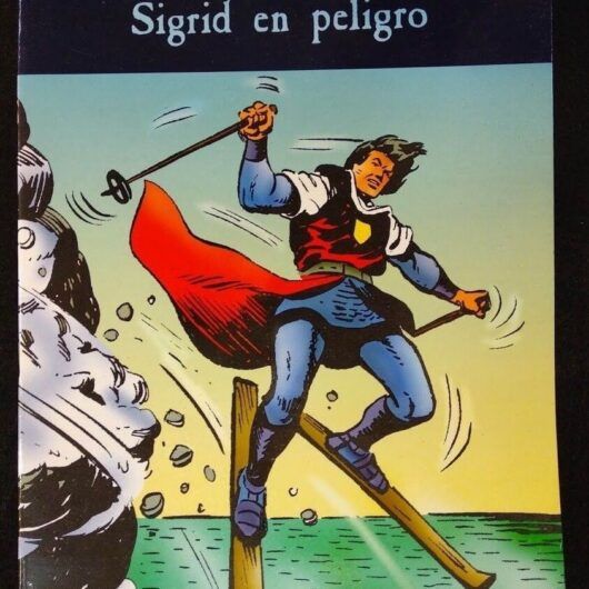 Capitan Trueno Sigrid en Peligro edición especial para diario