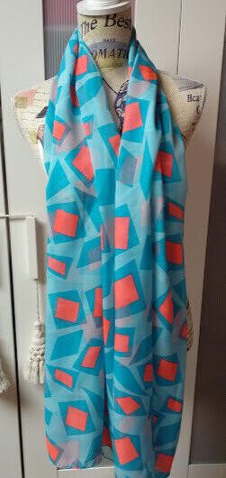 Fular con bonito estampado en alegres colores diferentes colores (134)