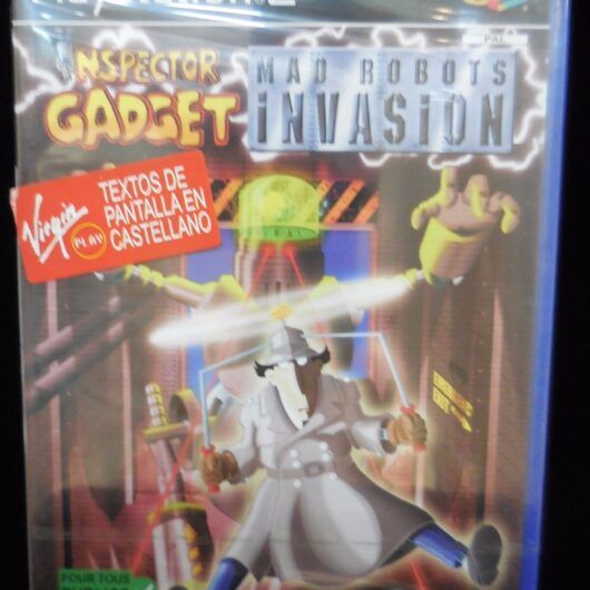 Inspector Gadget.:mad ROBOTS Invasion  para playstation 2 Nuevo y precintado pal