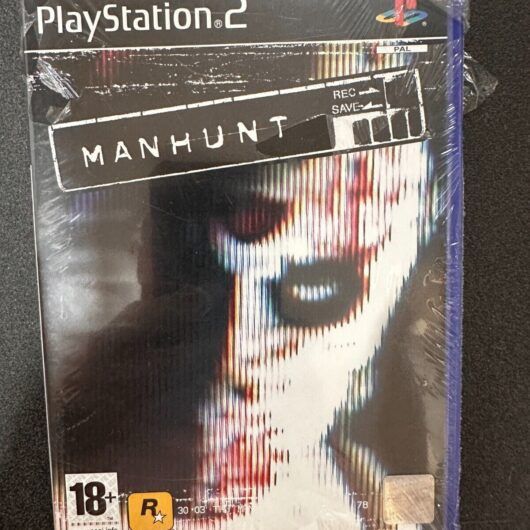 Manhunt para playstation 2 precinto un poco roto.manual y textos en castellano67
