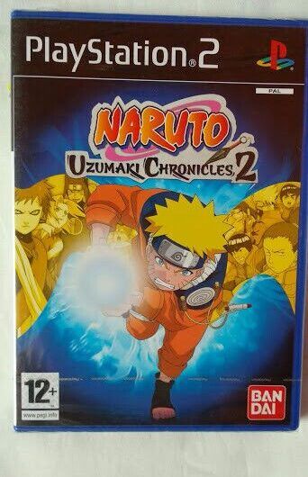Naruto Uzumaki Chronicles 2 para playstation 2 Nuevo y Precintado Pal