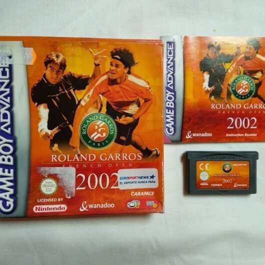 ROLAND GARROS FRENCH OPEN 2002 para Gameboy Advance USADO Pal