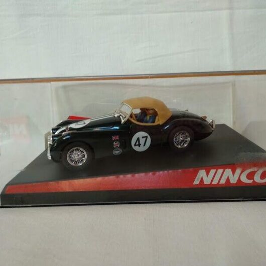 SCX Scalextric JAGUAR XK-120 "ALPEN RALLY" Ref 50317 Ninco 1/32 Nuevo
