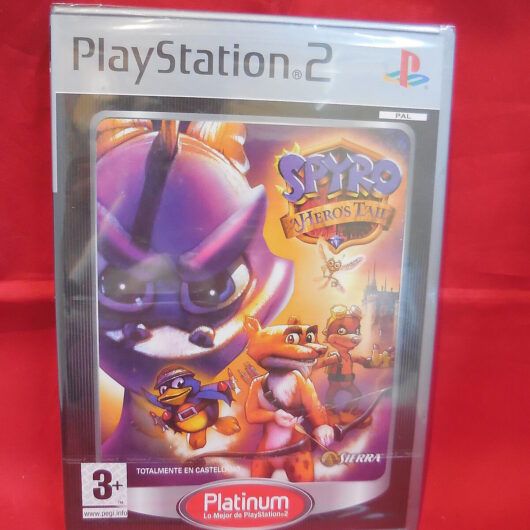 Spyro:A Hero's Tail para playstation 2 Pal Nuevo y Precintado
