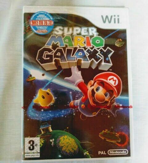 Super Mario Galaxy (Nintendo Wii, 2007)nuevo precintado de origen(ver descrip.)